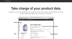 Desktop Screenshot of goodsmaster.com