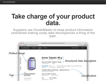 Tablet Screenshot of goodsmaster.com